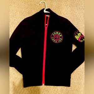 Zumba zip up jacket NWOT